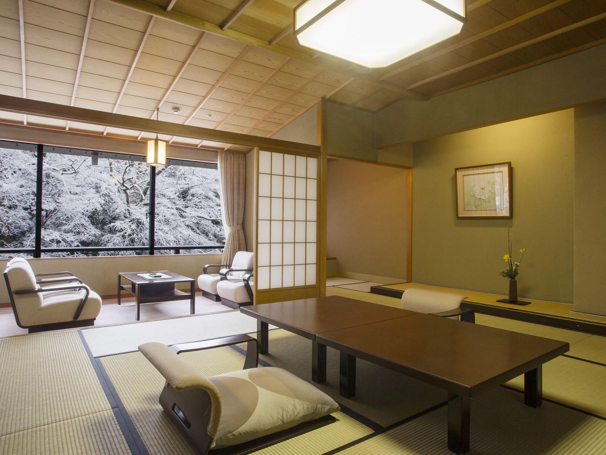 Yamanakaonsen Hanamurasaki Kaga  Bagian luar foto