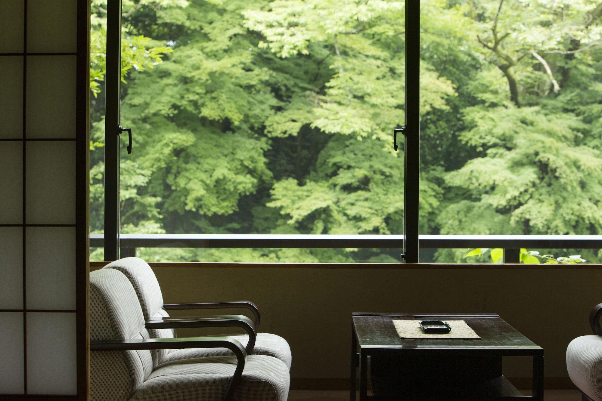 Yamanakaonsen Hanamurasaki Kaga  Bagian luar foto